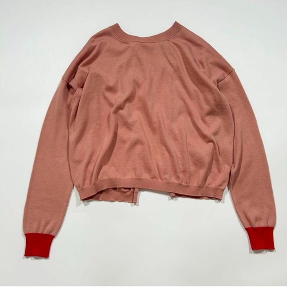 MARNI pink reversible cardigan size 40 - Picture 2 of 10